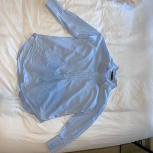 Zara med light blue button up